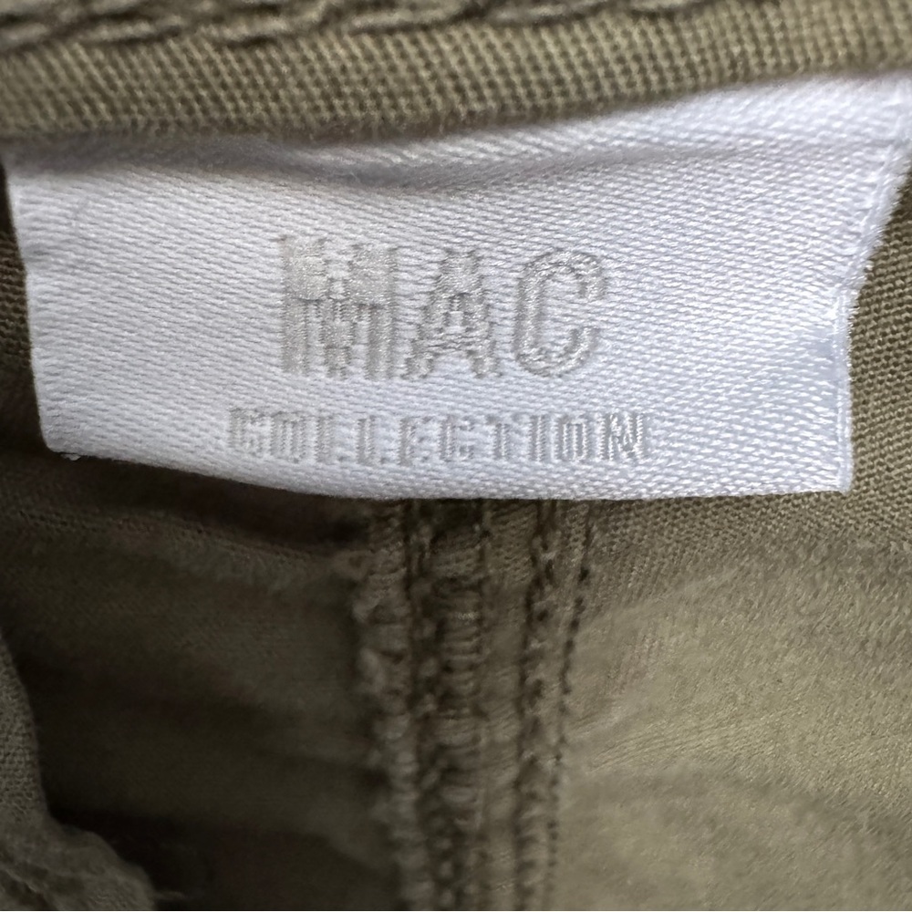 MAC Collection Men’s 29×27 Cargo Pants Green Khaki Utility Pockets Tapered Fit - Picture 7 of 9